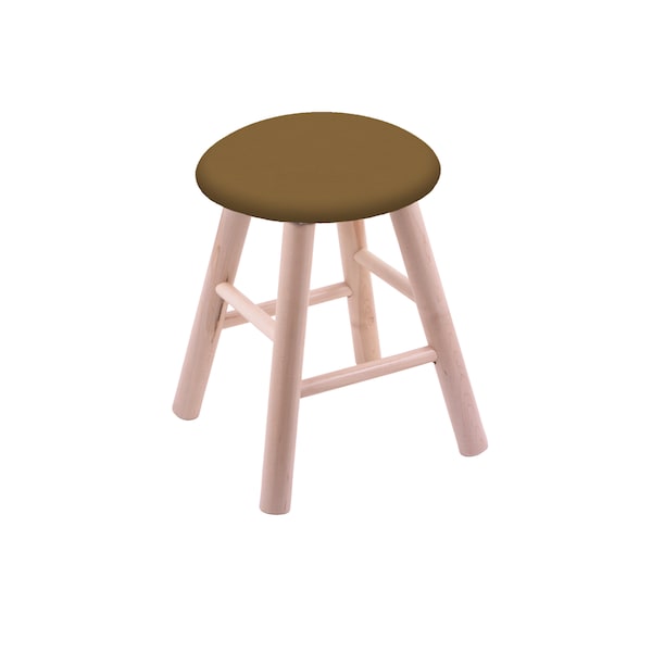 Maple Vanity Stool, Natural Finish, Graph Seat